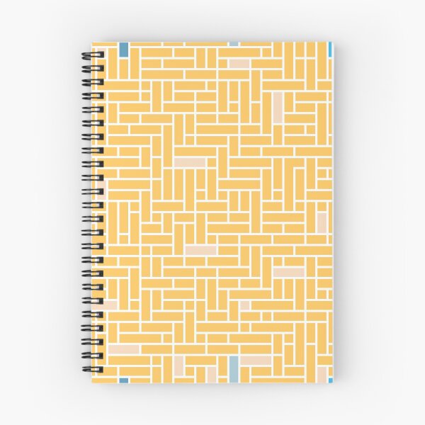 Item preview, Yellow Bricks Pattern with a little blue designed and sold by Jovydesign.