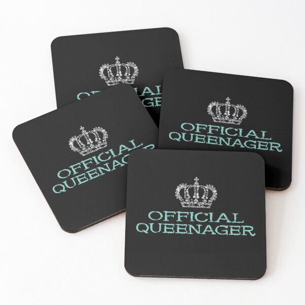 Item preview, Official Queenager. Crowned Queenager. Humorous designed and sold by luvmhykdesigns.