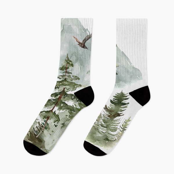 Item preview, Forest Element watercolor painting design designed and sold by Jumaima.