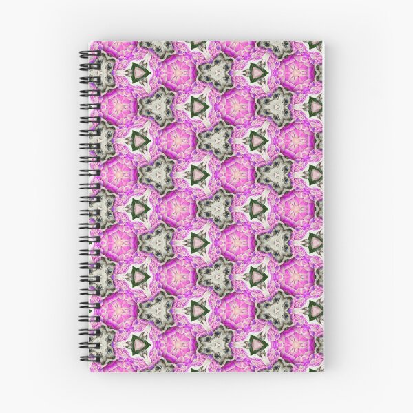 Item preview, fuschia flowers on ebony and ivory  designed and sold by ritusdesigns.