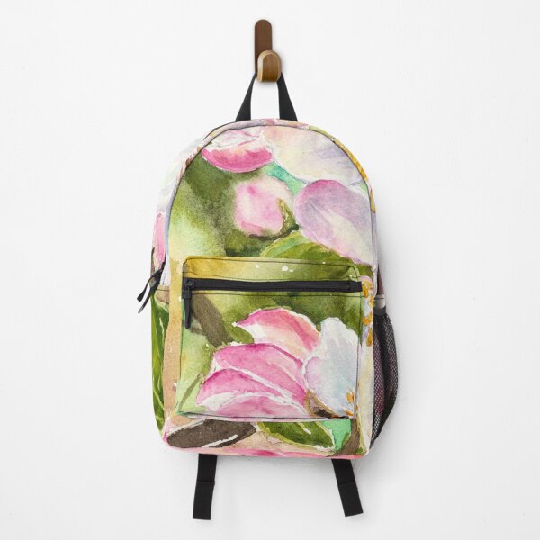 Artikelvorschau, Blühende Apfelblüten-Aquarellmalerei von Monika entworfen und verkauft von Monika's Painting.
