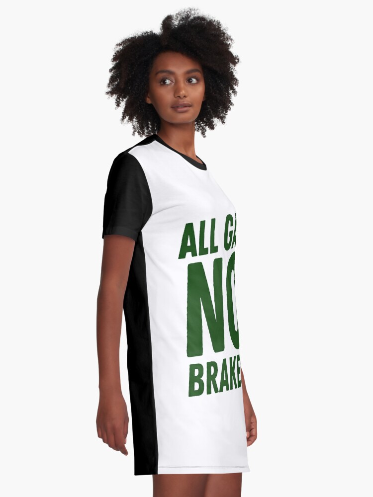 All gas no brakes! New York Jets Graphic T-Shirt Dress for Sale