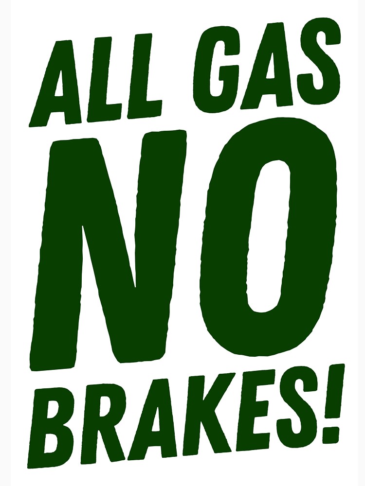 All gas no brakes! New York Jets Essential T-Shirt for Sale by NM-Design