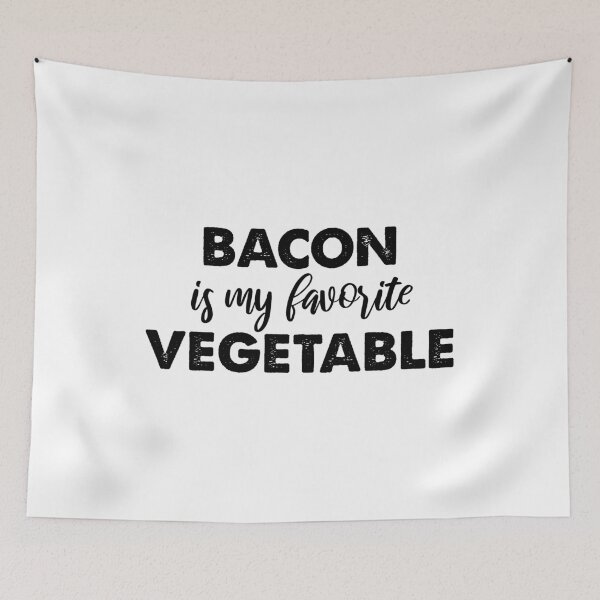 Item preview, Bacon Is My Favorite Vegetable Funny Food designed and sold by Shop signer.