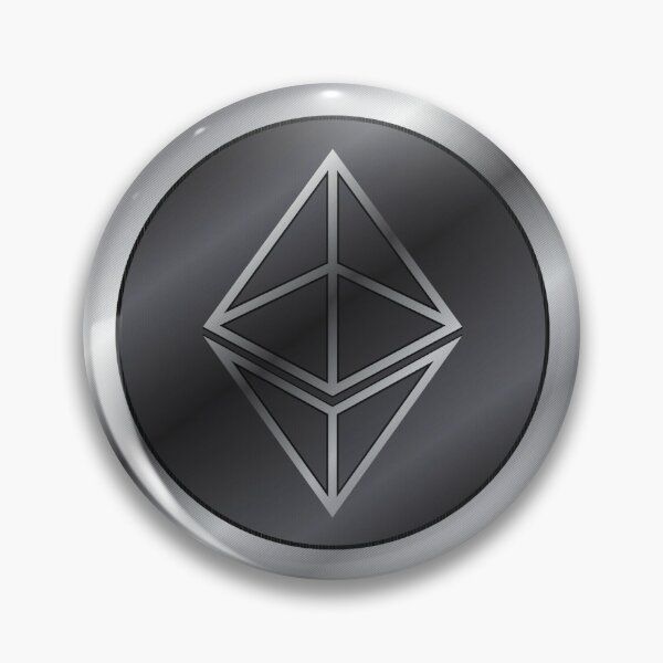 Artikelvorschau, Ethereum Crypto Silver Shine entworfen und verkauft von SurbDesigns.