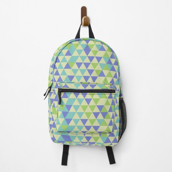 Item preview, Green and Blue Triangle Pattern designed and sold by Jovydesign.