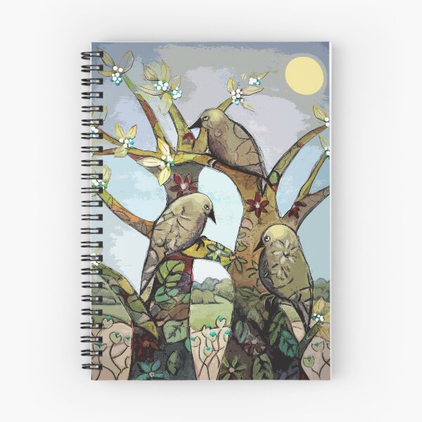 Item preview, Three Birds, Tree Birds designed and sold by TheresaJaneArt.