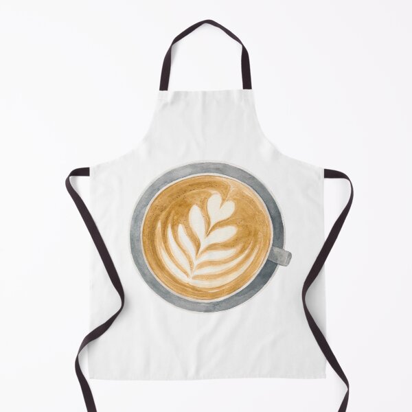 Item preview, Latte Art Watercolour Painting designed and sold by floweringwords.