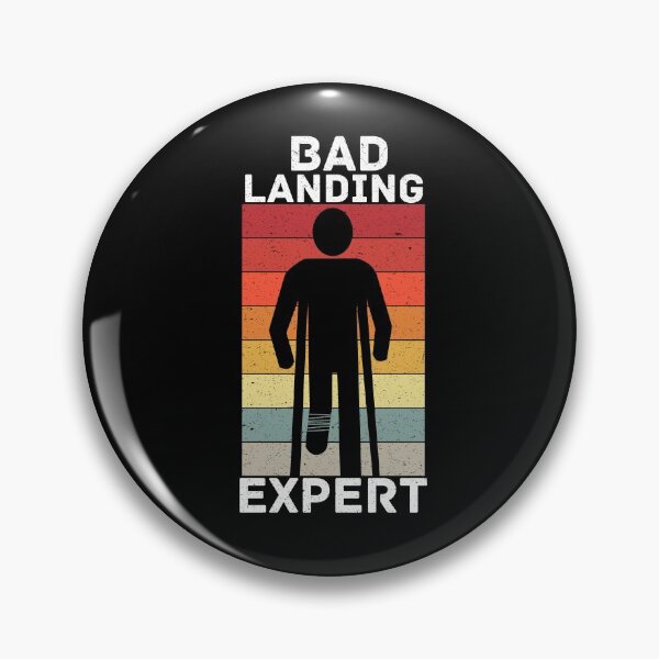 Item preview, bad landing expert funny Ankle Knee Foot Injury get well soon designed and sold by NAMTO.