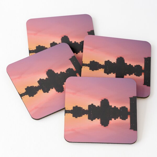 Item preview, Purple Sunset Sky Cityscape designed and sold by julieerinphotos.