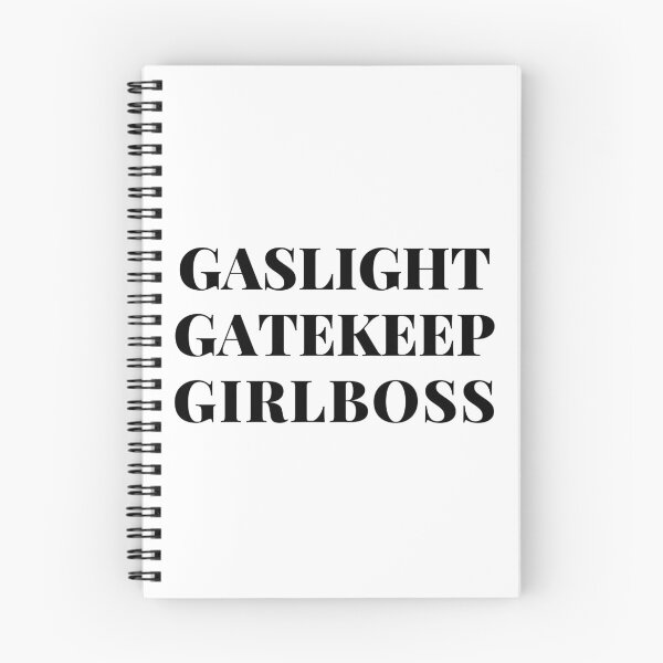 Item preview,  gaslight gatekeep girlboss designed and sold by nevertheless-.