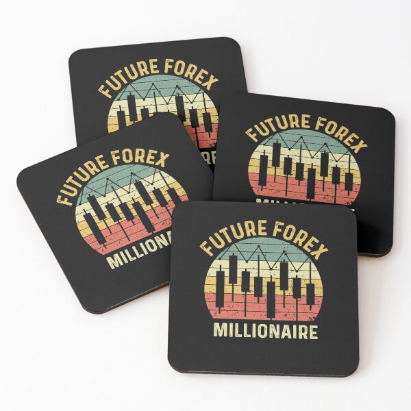 Item preview, Future Forex Millionaire funny retro vintage trading currencies designed and sold by NAMTO.