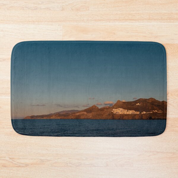 Item preview, Island Mountain Landscape at Sunset and Dark Blue Sea - Naxos, Greece designed and sold by JarbasVisuals.