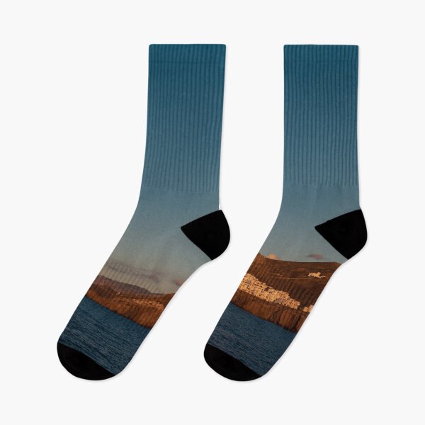 Item preview, Island Mountain Landscape at Sunset and Dark Blue Sea - Naxos, Greece designed and sold by JarbasVisuals.