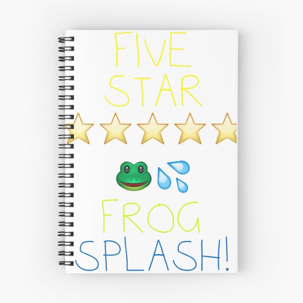 Item preview, Five Star Frog Splash designed and sold by ninjacafe.