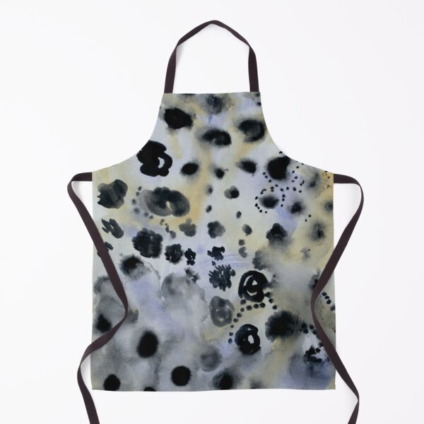 Item preview, Watercolor abstraction "Texture snow leopard I" designed and sold by AlissNikolina.