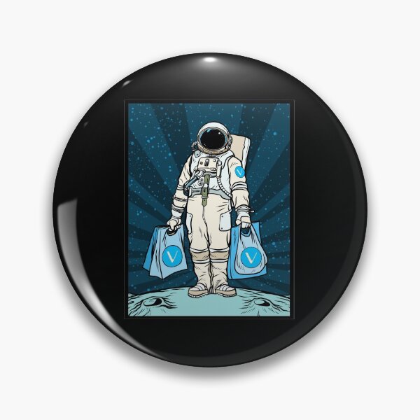 Item preview, Vechain Astronaut Bags Are Full - Vechain To The Moon VET Space Man Cypto Currency  designed and sold by Ormes21.