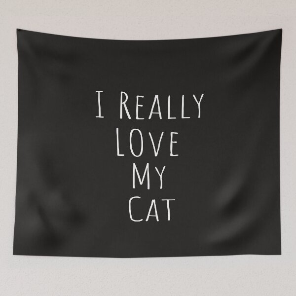 Item preview, I really love my cat : cute gift deas for cat lovers designed and sold by SIMO-STORE.