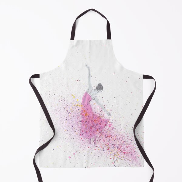 Artikelvorschau, Ballerina in Bewegung Pink Spray entworfen und verkauft von balletart.