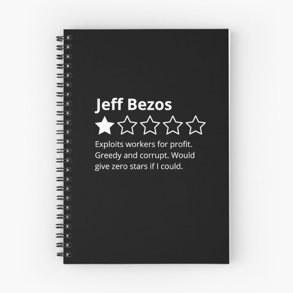 Item preview, Jeff Bezos Review designed and sold by CS Cairo.