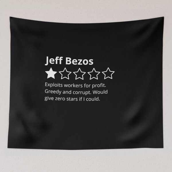 Item preview, Jeff Bezos Review designed and sold by CS Cairo.
