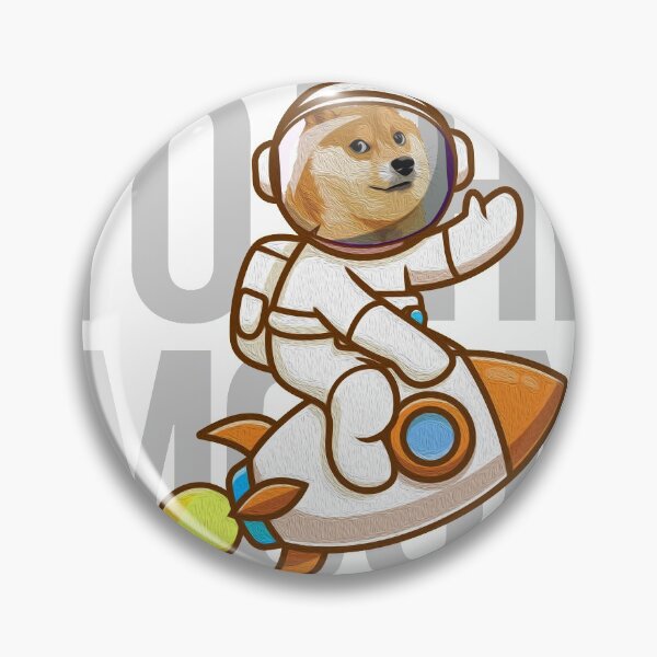 Item preview, Dogecoin to the moon designed and sold by tropical_dream.