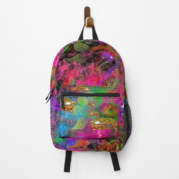 Artikelvorschau, Käfer-Eintritt (psychedelisch, fluoreszierend, neon, Käfer) entworfen und verkauft von Discordant Dreams Art.