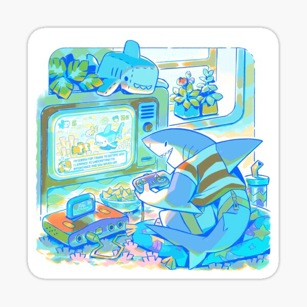 Item preview, Square Shark designed and sold by Requinoesis.