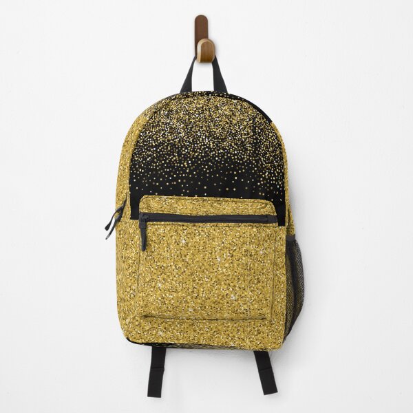 Item preview, Golden Glitter Black Background designed and sold by lastechance.