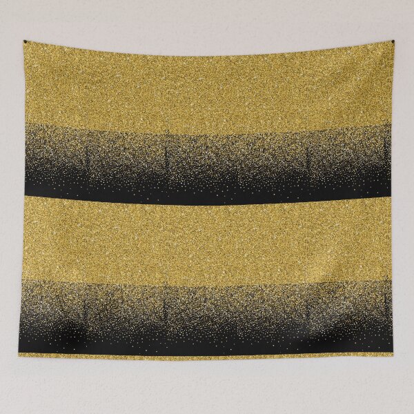 Item preview, Golden Glitter Black Background  designed and sold by lastechance.