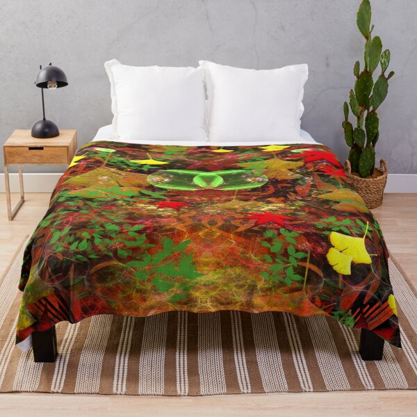 Item preview, Autumn Leaf Droppings (nature, woods, forest) designed and sold by Discordant Dreams Art.