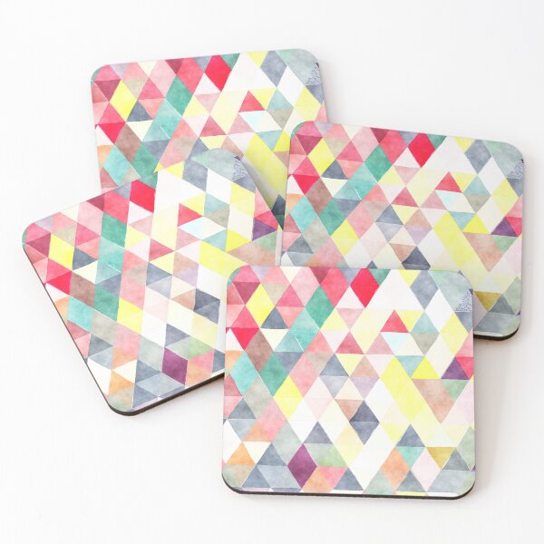 Item preview, Seamless digital triangles  designed and sold by starnish.