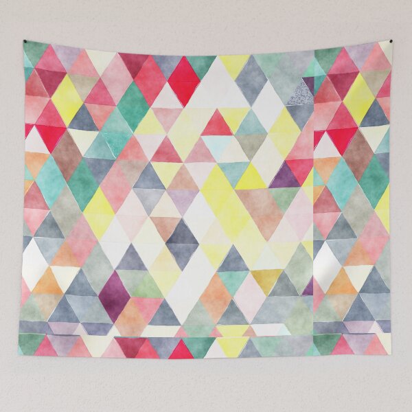 Item preview, Seamless digital triangles  designed and sold by starnish.