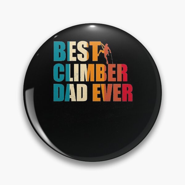 Item preview, Best Climber Dad Ever Rock Climbing Vintage designed and sold by jonawillian.