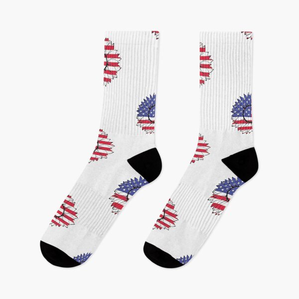 Item preview, Sunflower American Flag designed and sold by Windmill Wildflowers.