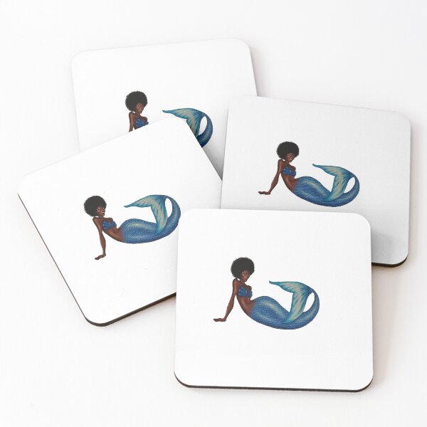 Item preview, Afro Mermaid, African, Black Girl Magic designed and sold by Logiamerch.