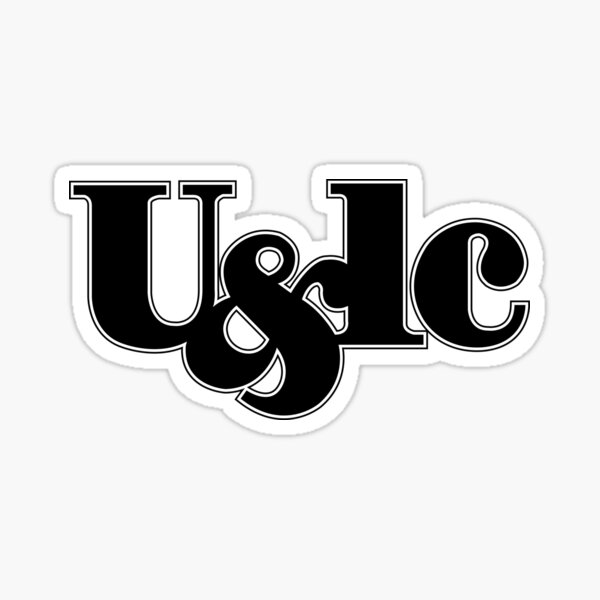 U&lc Sticker