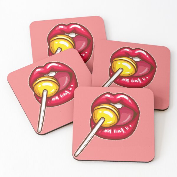 Item preview, Red lips lollipop designed and sold by Khengee.