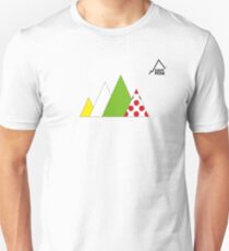 Tour de France tshirt - Peaks Unisex T-Shirt