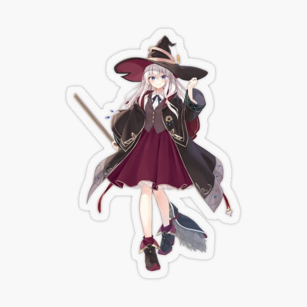 Wandering Witch Elaina Sticker for Sale by False Marker