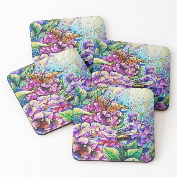 Item preview, The butterfly and the bumblebee designed and sold by AndrewAlanArt.