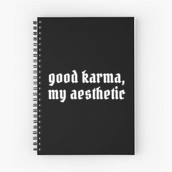 Item preview, good karma, my aesthetic (just like magic) lyric designed and sold by remylocks.
