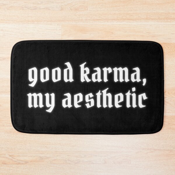 Item preview, good karma, my aesthetic (just like magic) lyric designed and sold by remylocks.