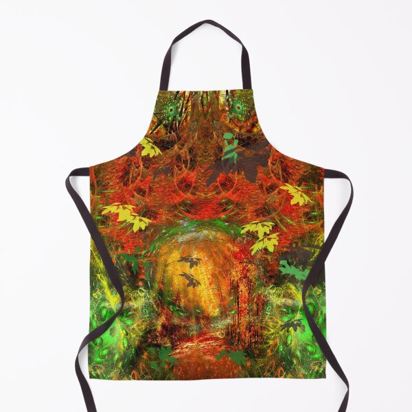 Item preview, Light Scatters In October Woods (autumn, nature, forest, fractals) designed and sold by Discordant Dreams Art.