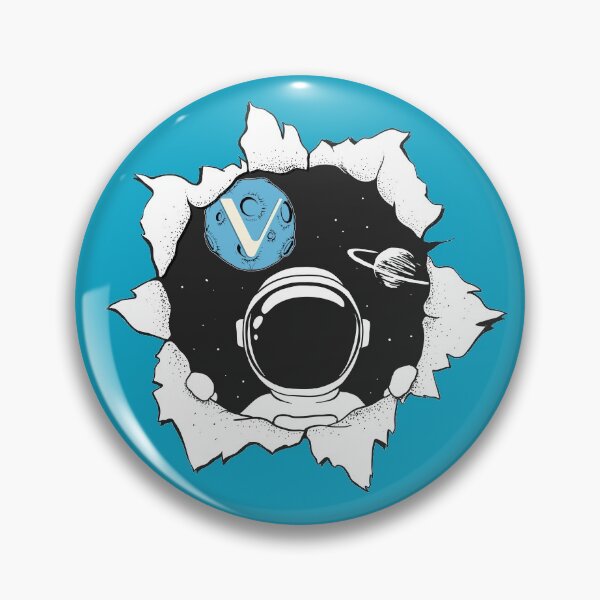 Item preview, Copy of Vechain Astronaut Toilet Hodl - Vechain To The Moon VET Space Man Cypto Currency  designed and sold by Ormes21.