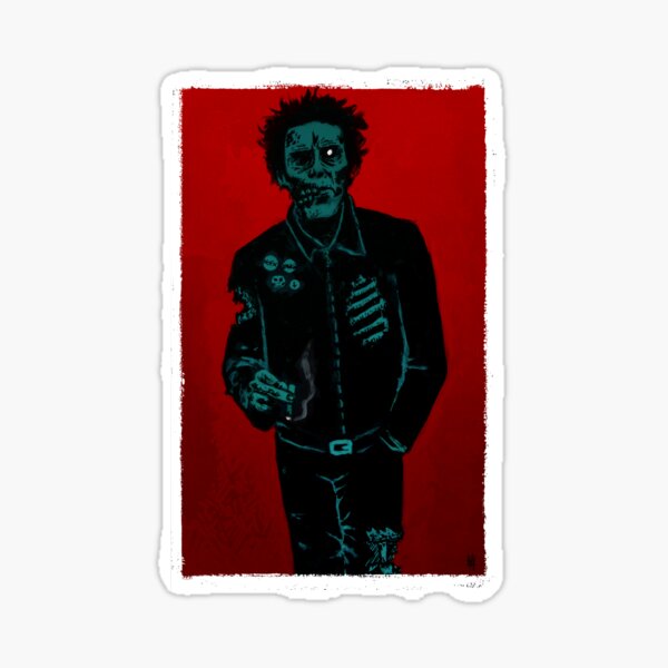 Zombie Punk Sticker