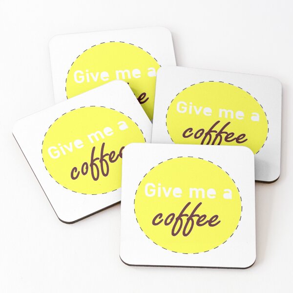 Item preview, give me a coffee!- t-shirts and stickers designed and sold by J0TEE.