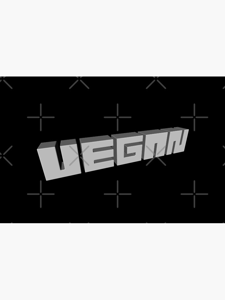 Thumbnail 4 of 4, Zipper Pouch, Vegan LLC3D - gray designed and sold by reIntegration.