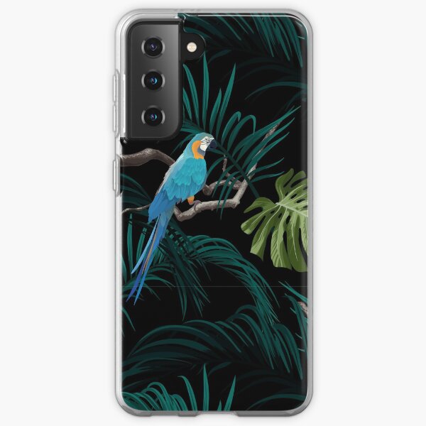 Dark tropical design Samsung Galaxy Soft Case