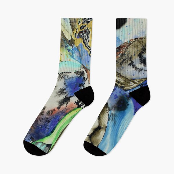 Item preview, Abstract watercolor "Butterfly Effect XII" designed and sold by AlissNikolina.